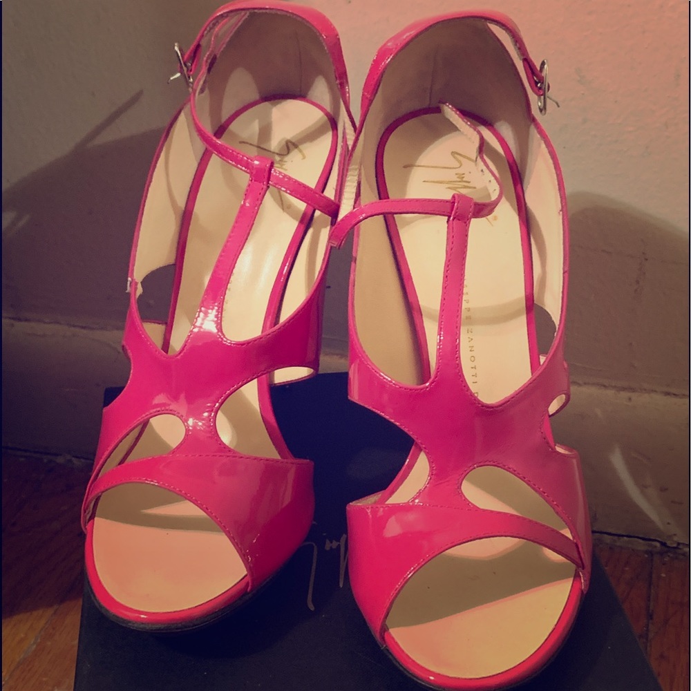 Pink Giuseppe Zanotti Heels